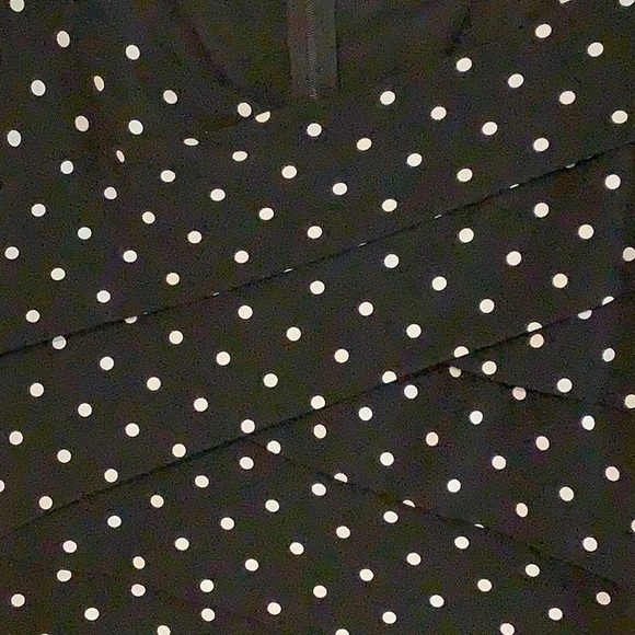 WHBM Body-Con Polkadot Dress SZ6 - Picture 3 of 7